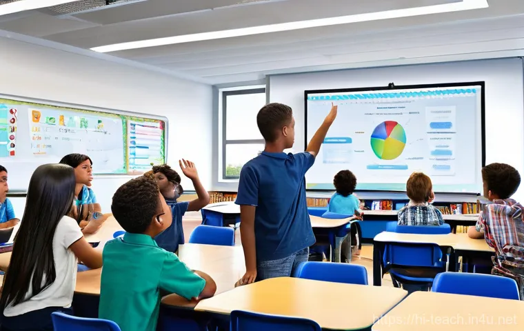 교사 자격증 종류와 취득 방법 - **Prompt 1: The Joy of Early Education**
    A vibrant, sunlit elementary school classroom, filled w...